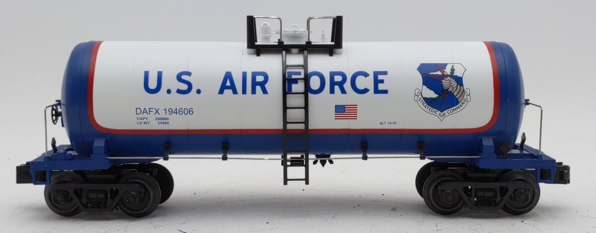 MTH 30-73587 O U.S. Air Force RailKing Modern Tank Car #194606