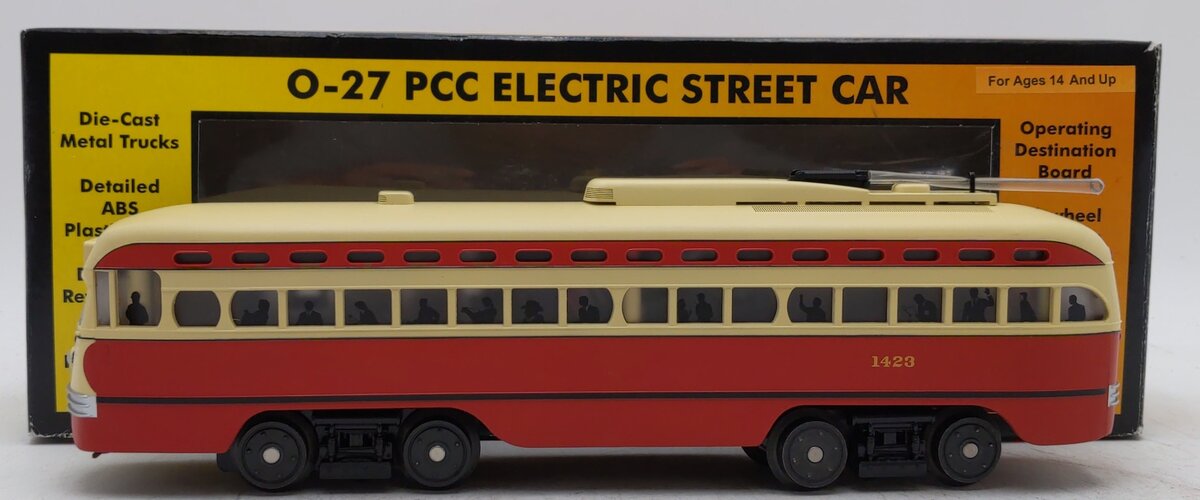 MTH 30-5133-1 O Pittsburgh PCC Electric Street Car w/ Proto-Sound 3.0