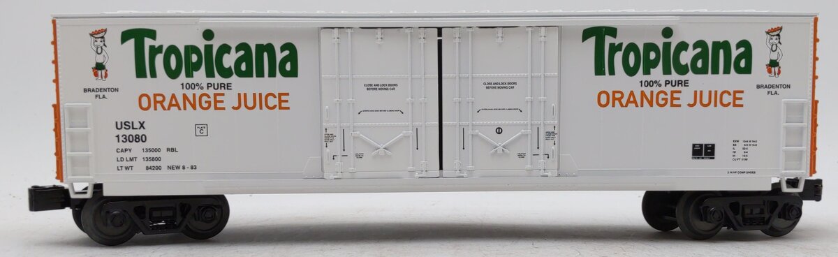 MTH 30-74755 O Tropicana 50' Double Door Plugged Boxcar