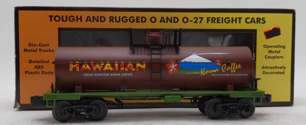 MTH 30-73302 O Gauge Coffee Smoking Tank Car