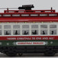 MTH 30-5200 O Christmas RailKing Bump-N-Go Trolley with LED Lights