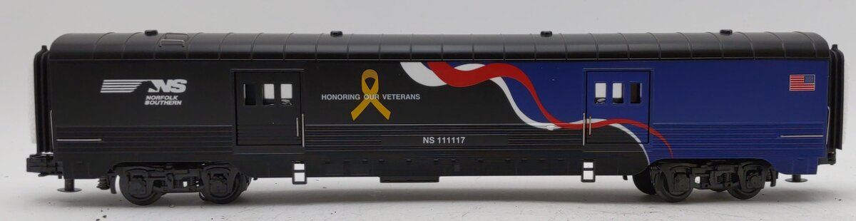 MTH 30-67994 O Gauge Norfolk Southern Veteran 60' Streamlined Baggage Car