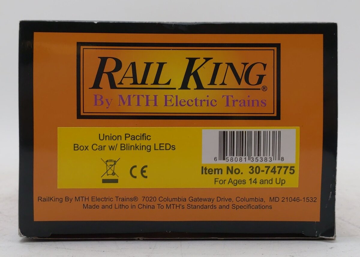 MTH 30-74775 Union Pacific Boxcar w/Blinking LEDs