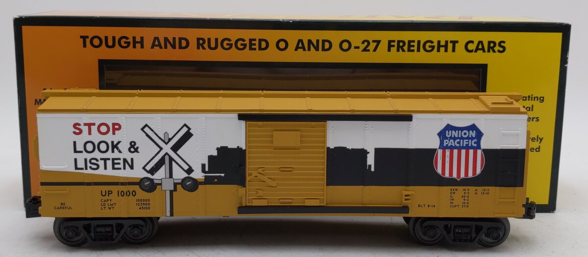 MTH 30-74775 Union Pacific Boxcar w/Blinking LEDs