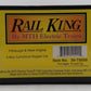MTH 30-75650 O Pittsburgh and West Virginia 4-Bay Cylindrical Hopper Car #1916 LN/Box