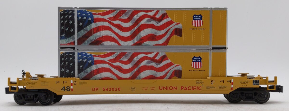 MTH 30-76798 O Union Pacific Husky Stack Car #542020