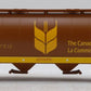 MTH 30-75656 O Canadian Wheat 4-Bay Cylindrical Cvd.Hopper #395018
