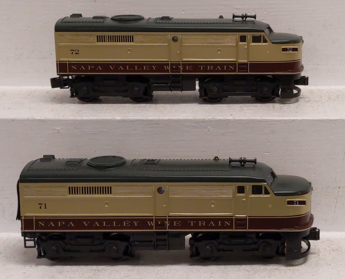 K-Line 6-22610 O Napa Valley Wine Alco FA AA Diesel Locomotive with Horn #71/72
