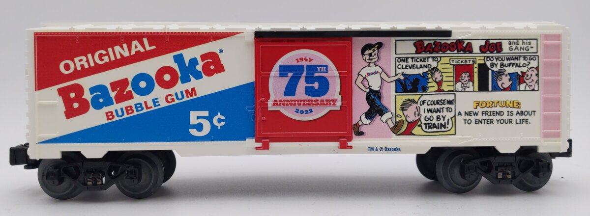 Lionel 2238180 O Bazooka 75th Anniversary MUSA Boxcar