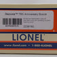 Lionel 2238180 O Bazooka 75th Anniversary MUSA Boxcar