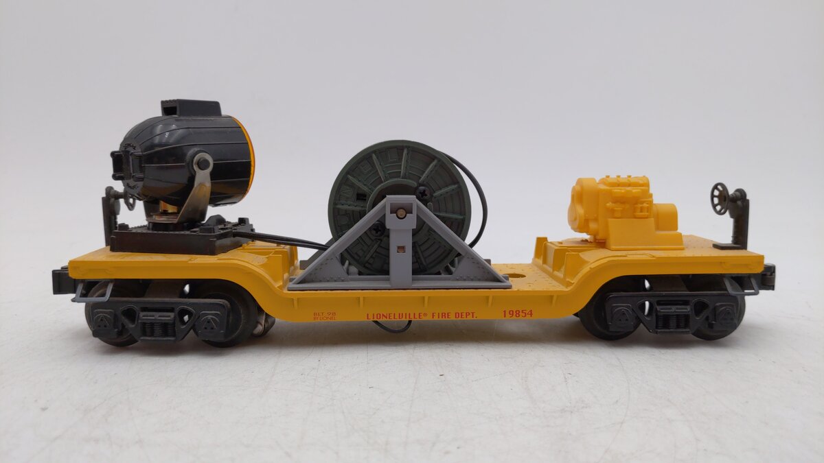 Lionel 6-19858 O Gauge Lionelville Operational Searchlight Car LN/Box