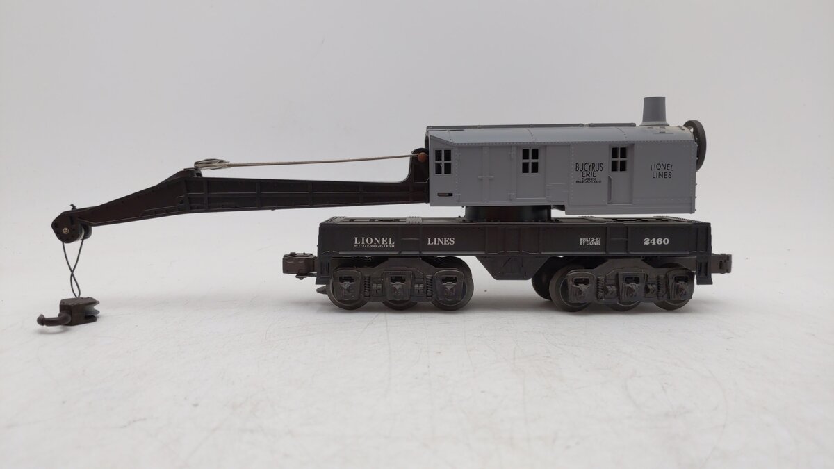Lionel 6-19834 O Gauge Lionel Lines 6-Wheel Crane Car LN/Box