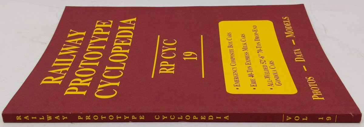 Railway Prototype Cyclopedia, Vol. 19 Paperback Book EX