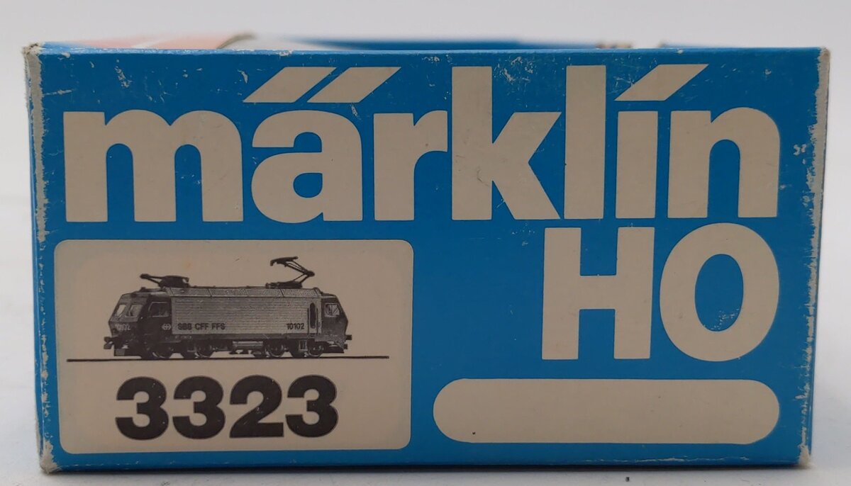 Marklin 3323 HO Swiss Federal Railways SBB Electric Locomotive #10102 LN/Box