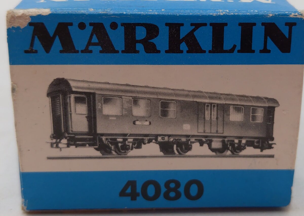 Marklin 4080  HO Scale DB Passenger Car LN/Box