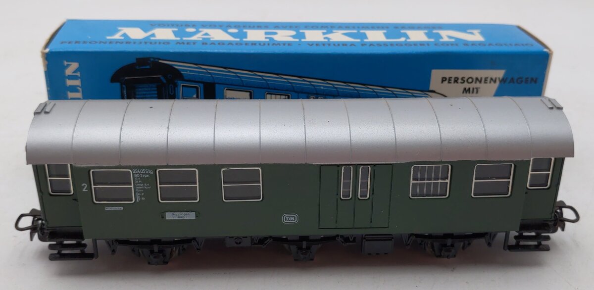 Marklin 4080  HO Scale DB Passenger Car LN/Box