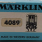 Marklin 4089 HO Scale Tee Compartment Coach W/Tail Lights