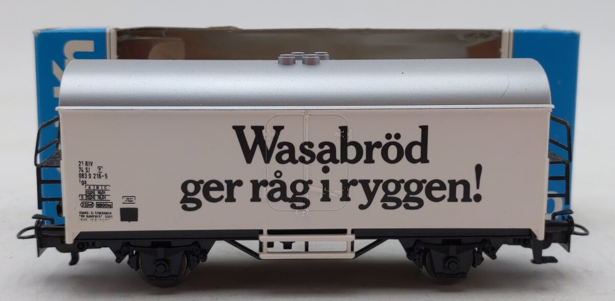 Marklin 4566 HO Scale Wasabrod Beer Car LN/Box