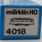 Marklin 4018 HO Scale Lighted DB Railbus Trailer LN/Box