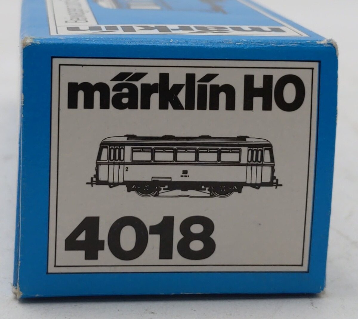 Marklin 4018 HO Scale Lighted DB Railbus Trailer LN/Box