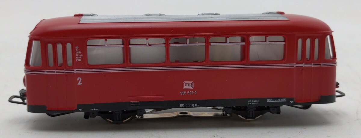 Marklin 4018 HO Scale Lighted DB Railbus Trailer LN/Box