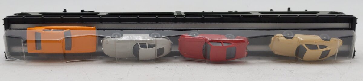 Marklin 4074 HO Scale German Federal Railway Auto Carrier w/ Cars LN/Box