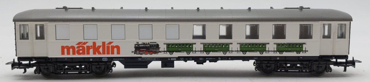 Marklin 4122 HO Scale Commemorative Exhibition Coach Car