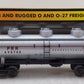 MTH 30-7319 O Gauge Pennsylvania RR 3-Dome Tank Car #498748 LN/Box