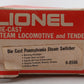 Lionel 6-8506 O Gauge Pennsylvania 0-4-0 Steam Switcher & Tender LN/Box
