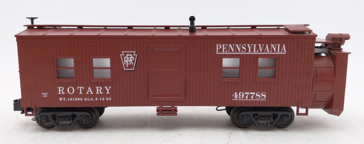 MTH 30-2124 O Gauge Pennsylvania Rotary Snow Plow #497788 LN/Box