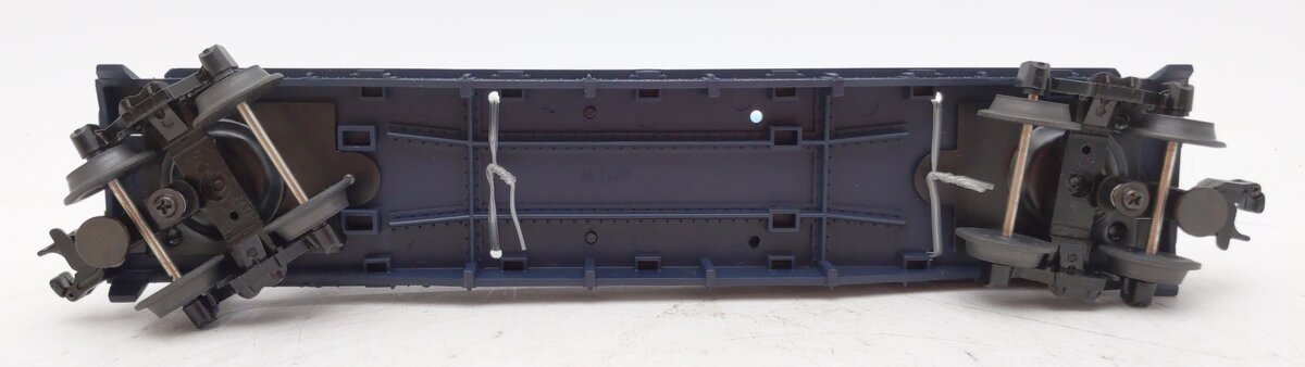 MTH 30-7617 O Gauge MTH Auto Transport Flat Car with 2 Ertl '64 Mustangs LN/Box