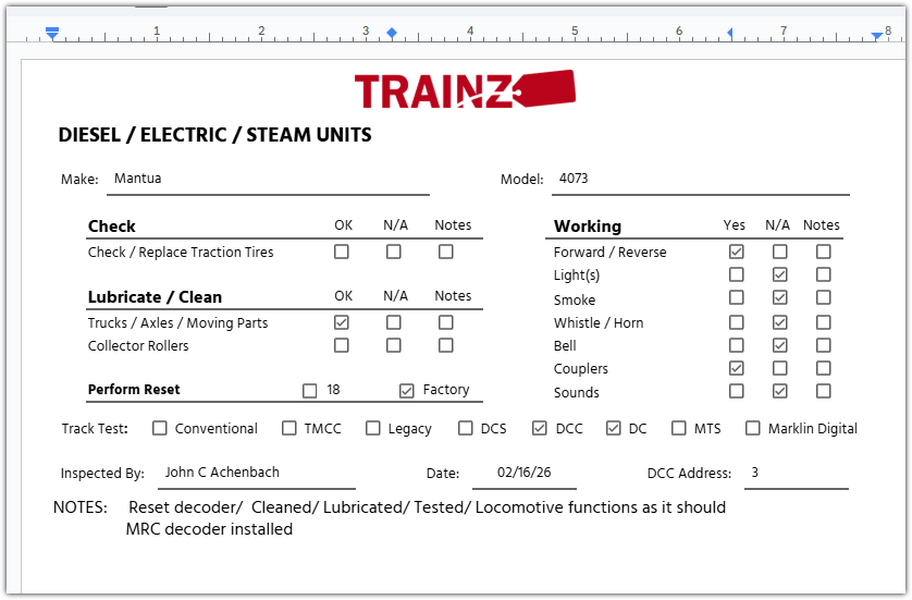 Mantua 4073 HO Atlantic Coast Line 2-8-2 Steam Locomotive & Tender #827-Custom VG/Box