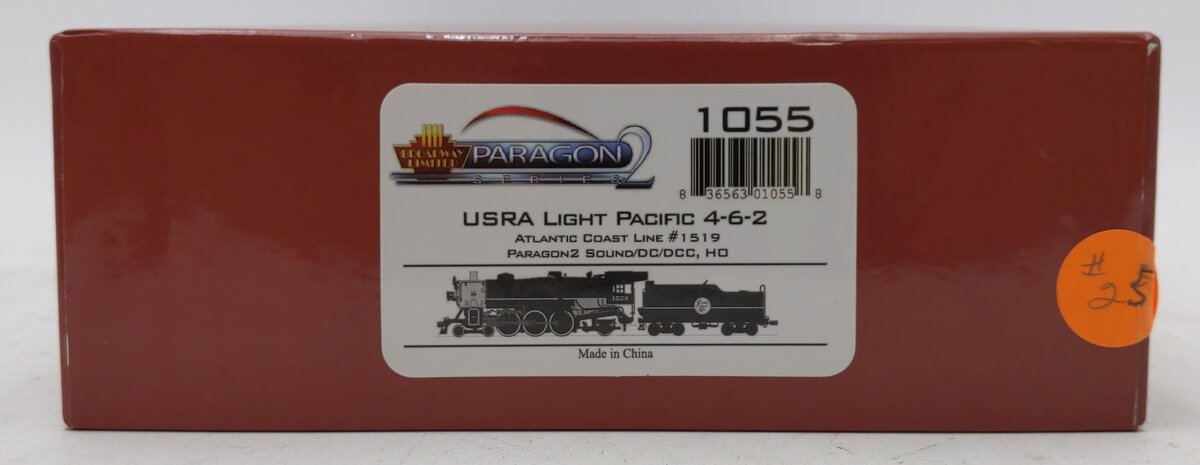 Broadway Limited 1055 HO ACL Powerhouse Series 4-6-2 Steam Loco #1519 w/DCC