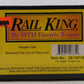 MTH 30-76715 O Peoples Gas Flat Car with Bulkheads and Pipe Load #2018