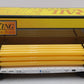 MTH 30-76715 O Peoples Gas Flat Car with Bulkheads and Pipe Load #2018