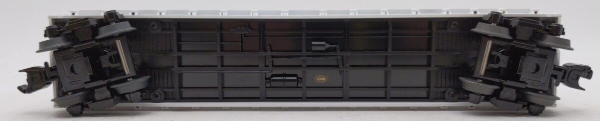 MTH 30-76715 O Peoples Gas Flat Car with Bulkheads and Pipe Load #2018
