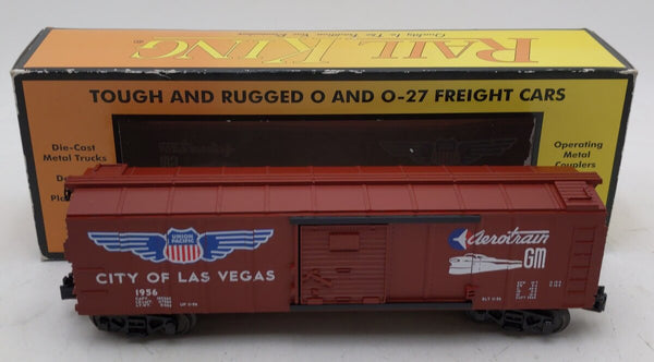 MTH 30-74822 O Union Pacific Steel Boxcar #1956 – Trainz