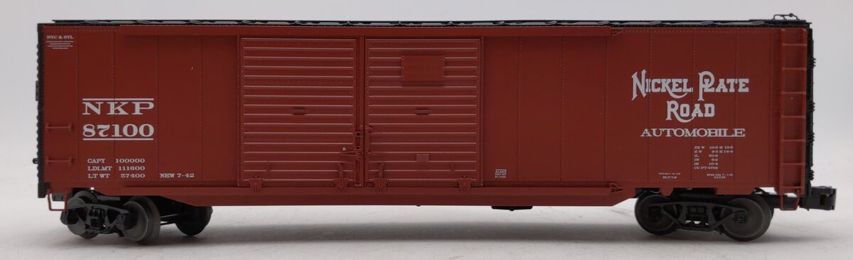 Lionel 6-27229 O Gauge Nickel Plate Road Boxcar w/ End Doors #87100