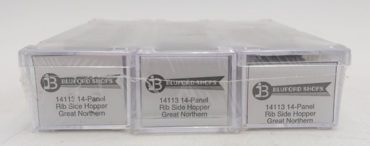 Bluford Shops 14113 N Great Northern 14-Panel Rib Side Hopper (Set of 3)