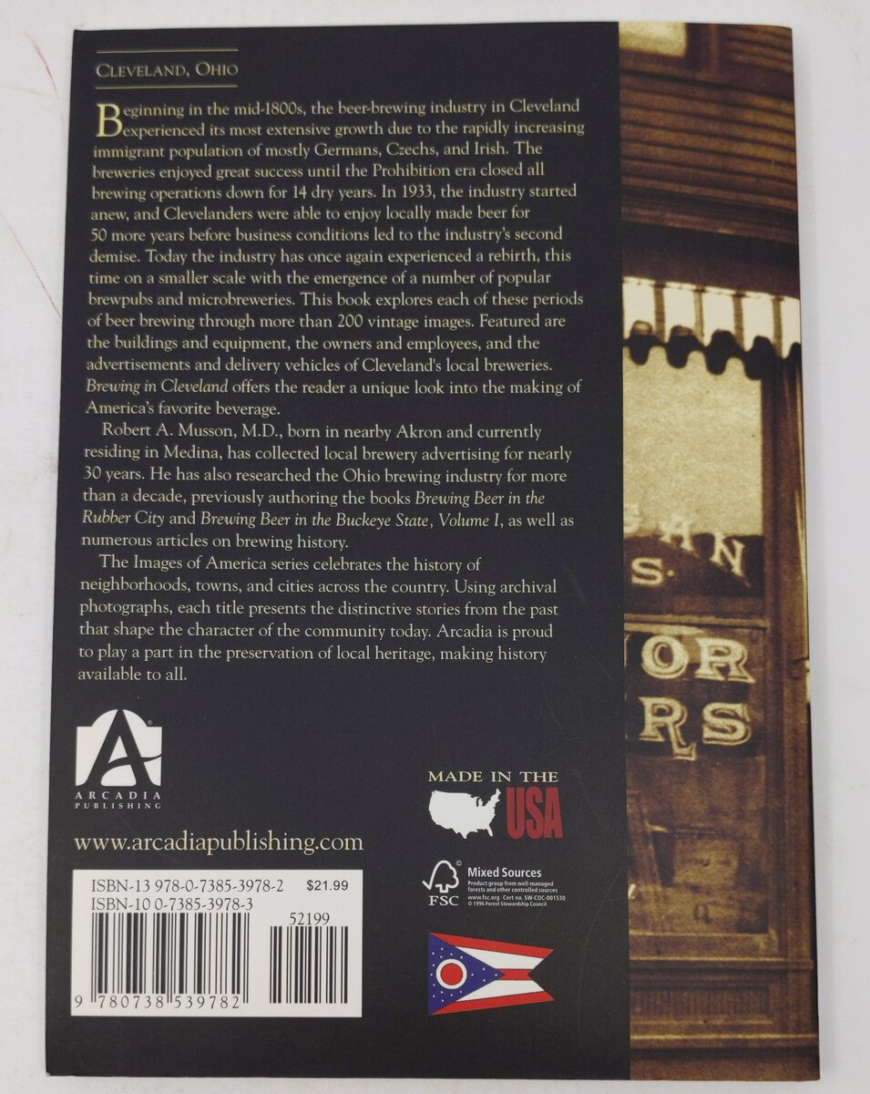Brewing in Cleveland Paperback Book By Robert A. (M.D.) Musson LN