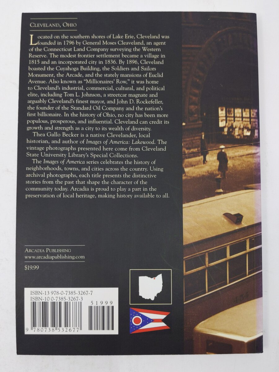 Cleveland: 1796-1929 Paperback Book By Thea Gallo Becker LN