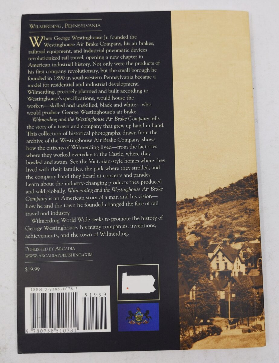 Wilmerding and the Westinghouse Air Brake Company Paperback Book LN