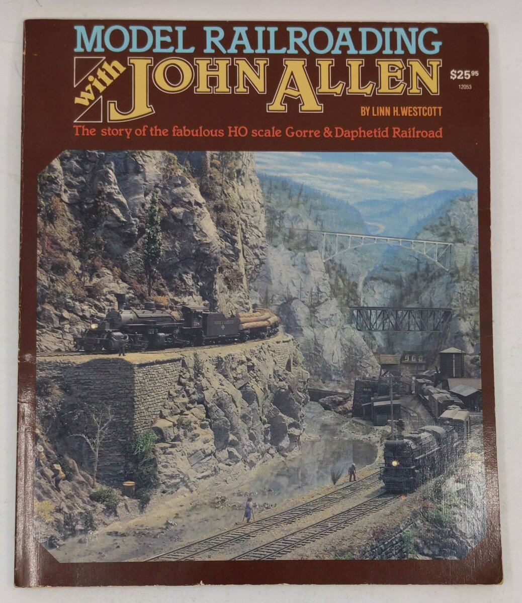 Model Railroading With John Allen Paperback Book By Linn H. Westcott VG