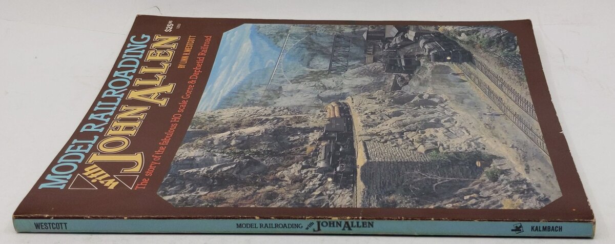 Model Railroading With John Allen Paperback Book By Linn H. Westcott VG