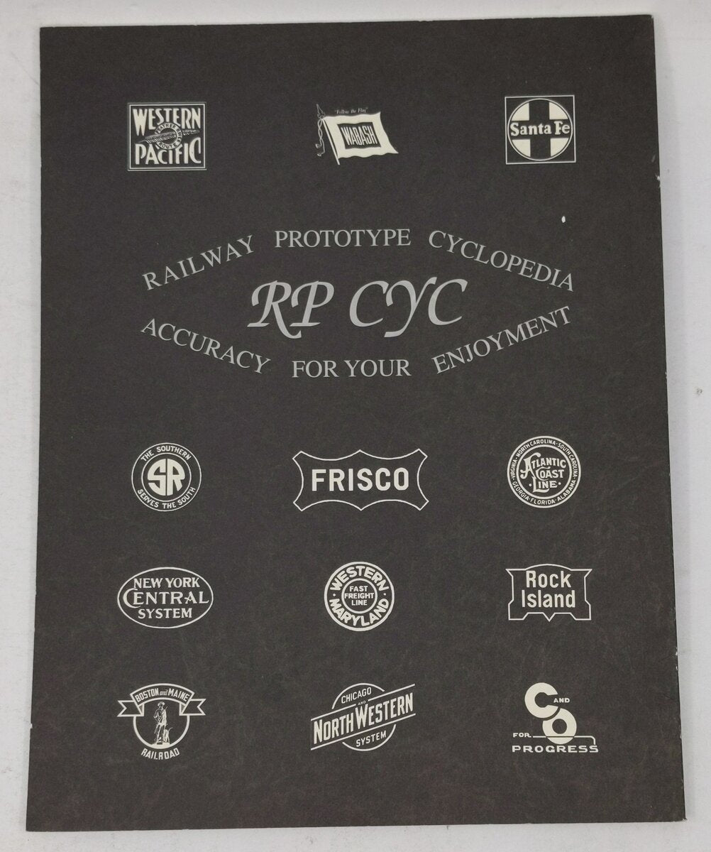 Railway Prototype Cyclopedia RP CYC 4 Paperback Book By Edwin D. Hawkins EX