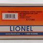 Lionel 6-17380 O Gauge Pacific Fruit Express Steel-Sided Refrigerator Car #45698 LN/Box