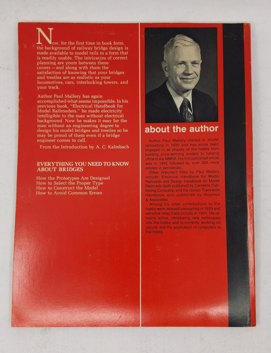 Bridge & trestle handbook Paperback Book By Paul Mallery VG