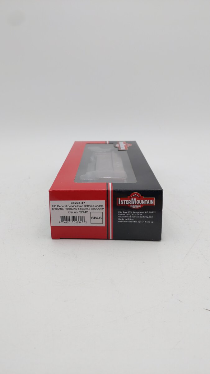InterMountain 3520347 HO SP&S Drop Bottom Woodchip Gondola #22442