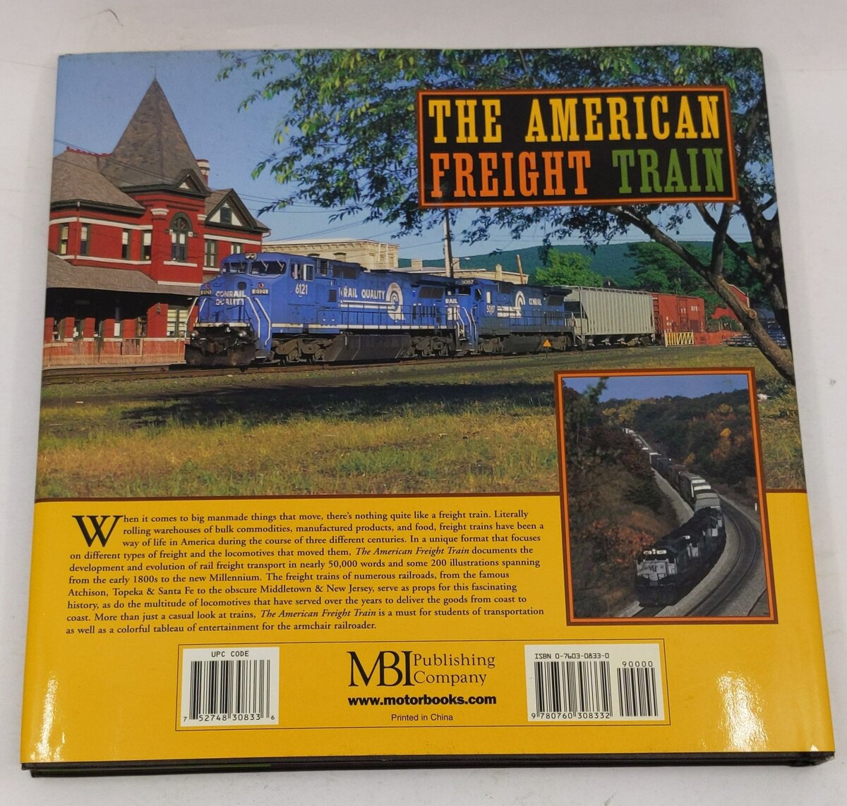 The American Freight Train Hardcover Book By Jim Boyd LN