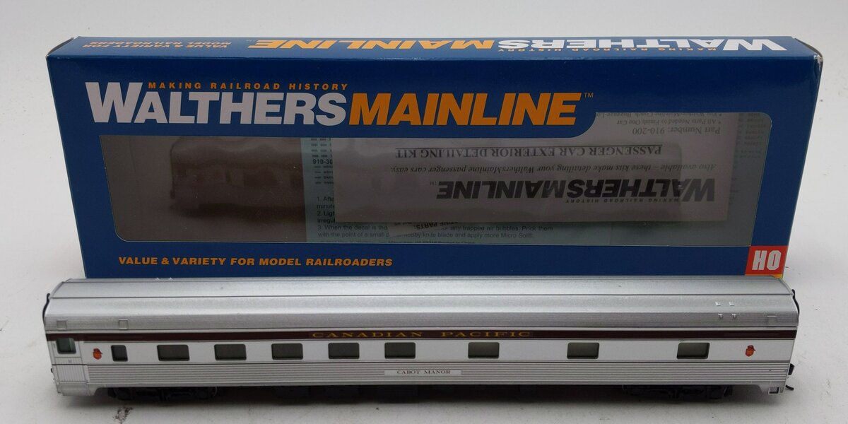 Walthers 910-30104 HO Canadian Pacific 85' Budd 10-6 Sleeper - Ready to Run